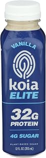 KOIA Vanilla ELITE Protein Shake, 12 FZ