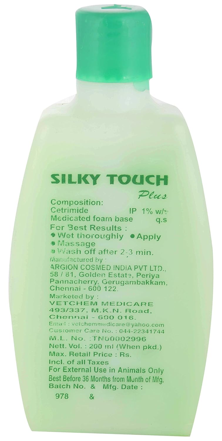 silky touch dog shampoo