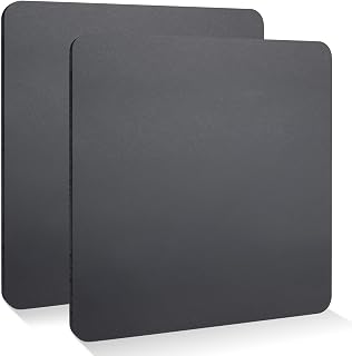 AOKLIT 2-Pack A36 Hot Rolled Steel Plates 8x8x1/4 Inch - Weldable Square Base Plates for Fabrication, DIY & Structural Support