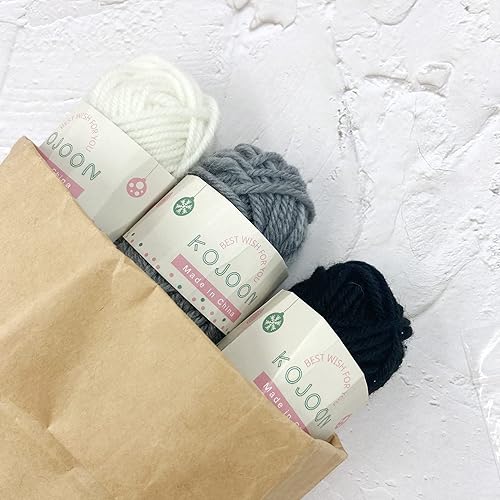 Miniatura 4 de Paquete múltiple de madejas de hilo acrílico, 24 unidades, 432 yardas, para tejer y tejer proyectos de hilo de ganchillo, paquete múltiple