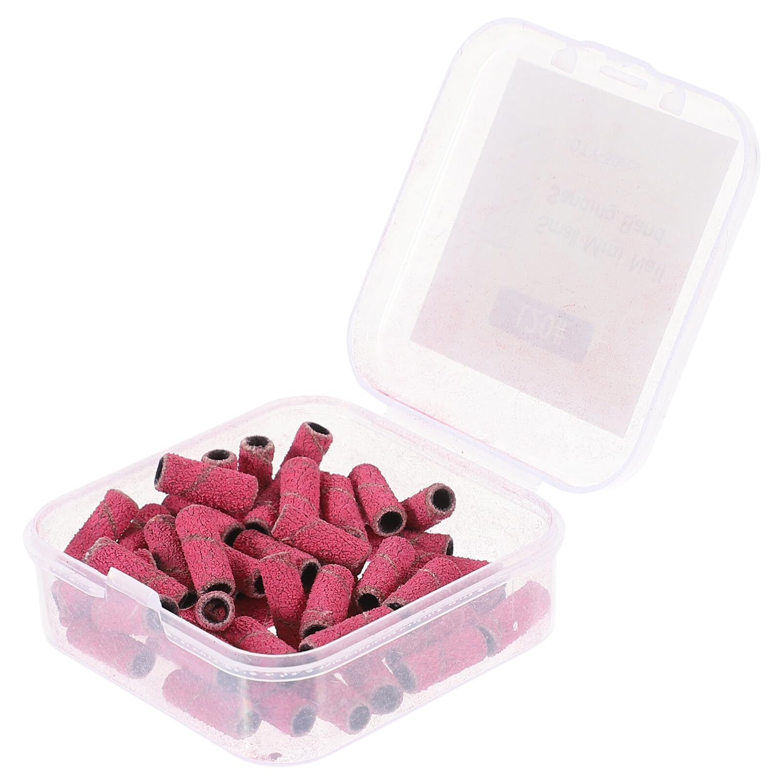 50 pcs Nail Sanding Bands Nail Drill Bits Manicure Pedicure Nail Sanding Files Gel Polish Remover Essential Manicure Tool