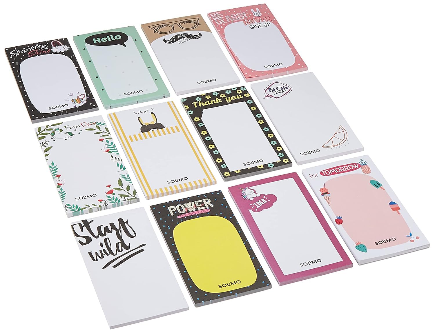 New year Sale Amazon Brand – Solimo To Do List Notepads – 12 pcs, 6.5” x 3.5”, 50 Easy Tear Off Sheets for Planning, Task, Appointments, Reminders Home, Office New year Sale Amazon Brand – Solimo To Do List Notepads – 12 pcs, 6.5” x 3.5”, 50 Easy Tear Off Sheets for Planning, Task, Appointments, Reminders Home, Office