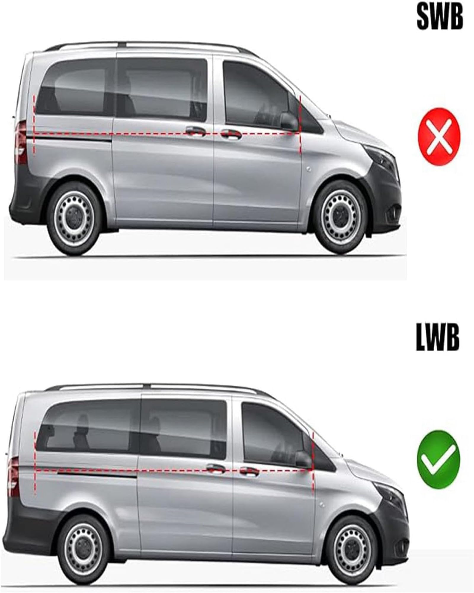Auto Thermomatte Fahrerhaus Innen für VW T5 T6 LWB, 8 Stück Frontscheibenabdeckung Thermorollo Set Sonnenschutz Frontscheibe Innen Verdunkelung Windschutzscheiben Schutz mit Aufbewahrungstasche (8PCS)
