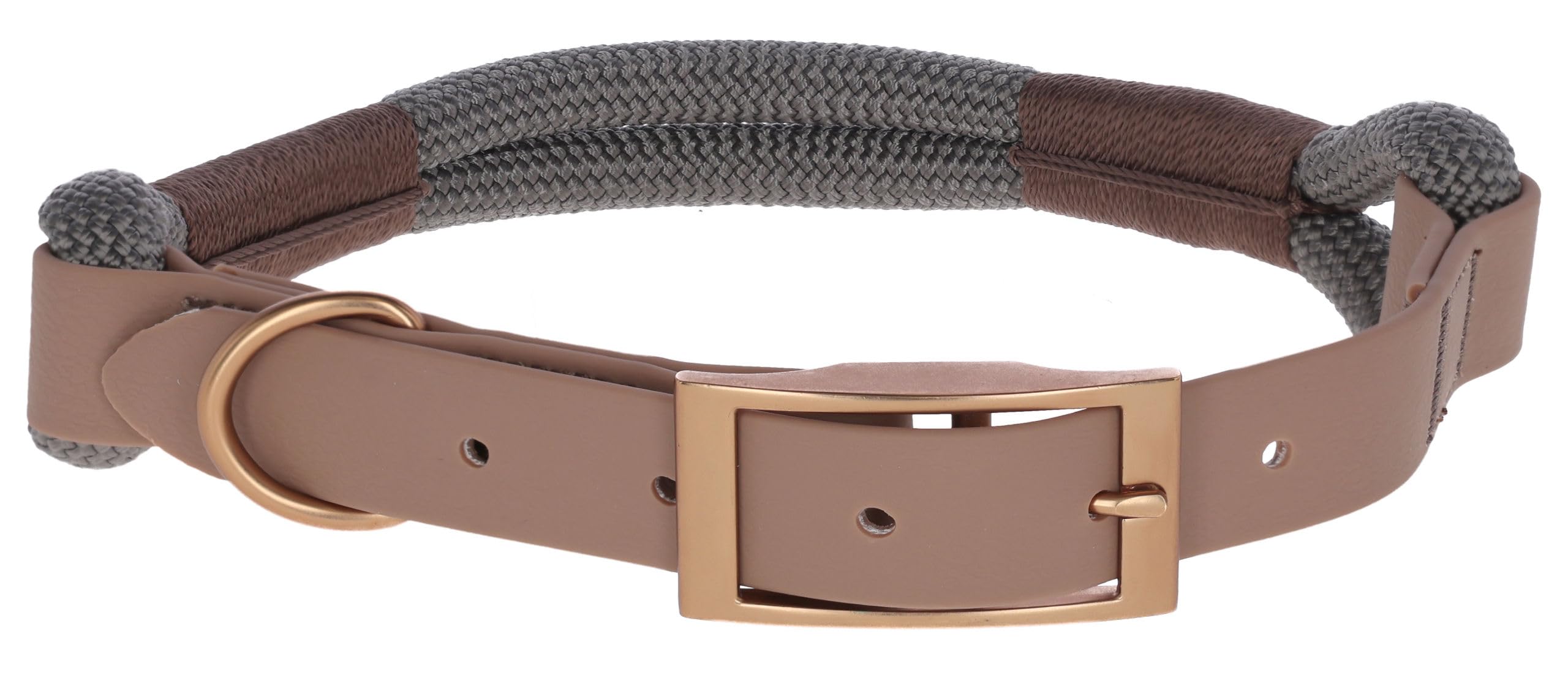 Kerbl Pet Monte Carlo Collar Brown/Grey 12 mm x 40-55 cm