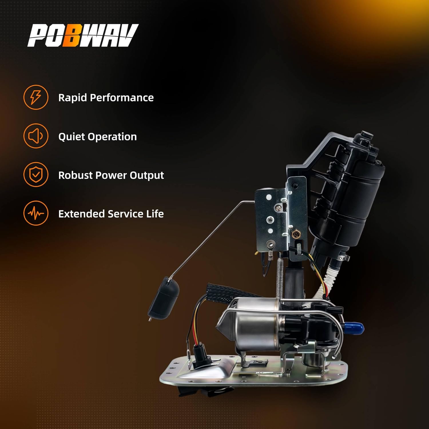 75132-01D Fuel Pump Assembly Compatible with 2001-2005 Harley-Davidson Softail Heritage Classic, Fat Boy, Night Train, Deluxe, Springer, Standard Replace# HFP-A321,75132-01,75132-01B - Image 4