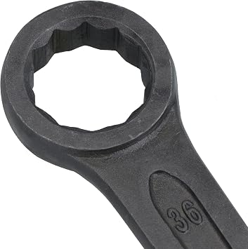 36mm Slogging Box End Striking Ring Wrench Spanner Bi-Hex 12 Sided Metric