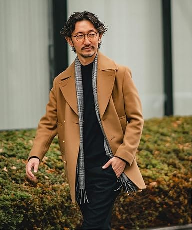 正規店仕入れの size46☆良品☆ディオールオム Pコート 44- コットン