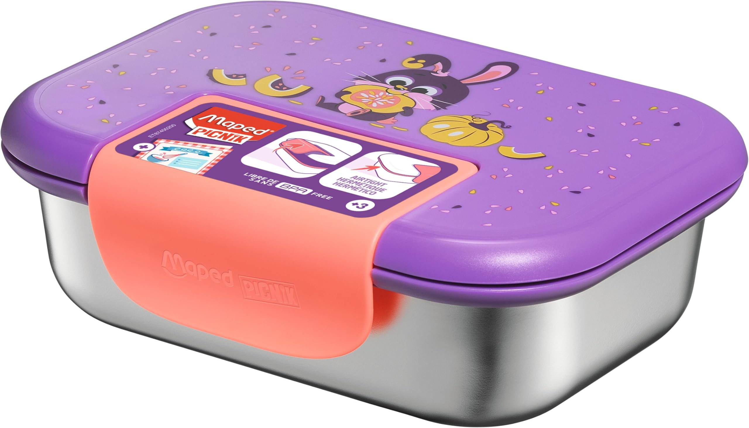 MAPED PICNIK Food container Stainless Steel 900ML MINIZ Rabbit