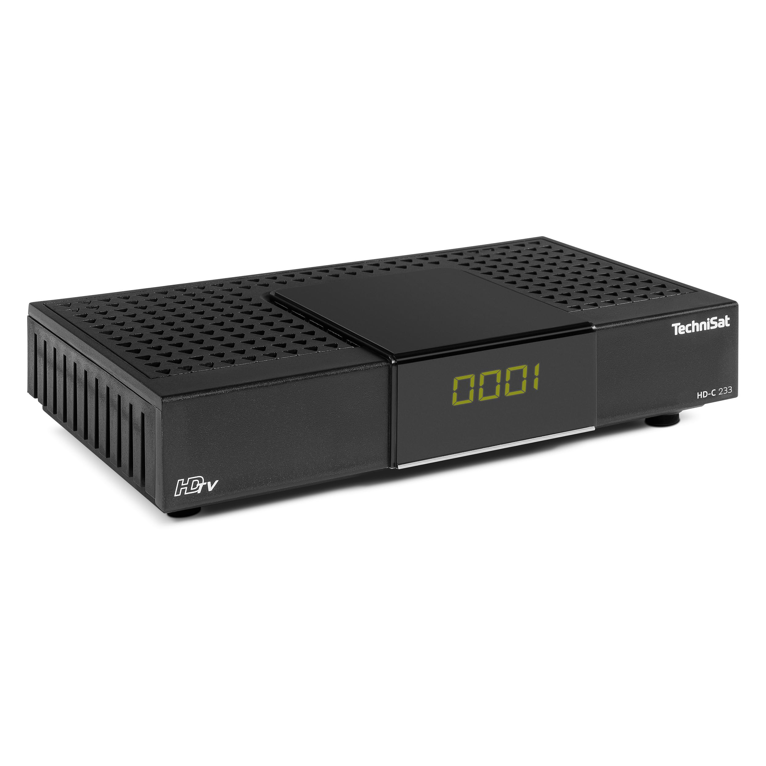 TechniSat HD-C 233 HD-Receiver DVB-C HDMI SCART USB 2.0 schwarz