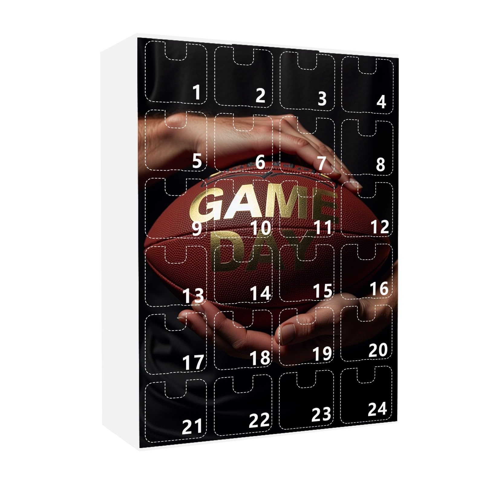 Calendar 2026 Rugby Christmas Christmas Toy Countdown 24 Days Advent Set Celebrating (2D Acrylic Pendant)