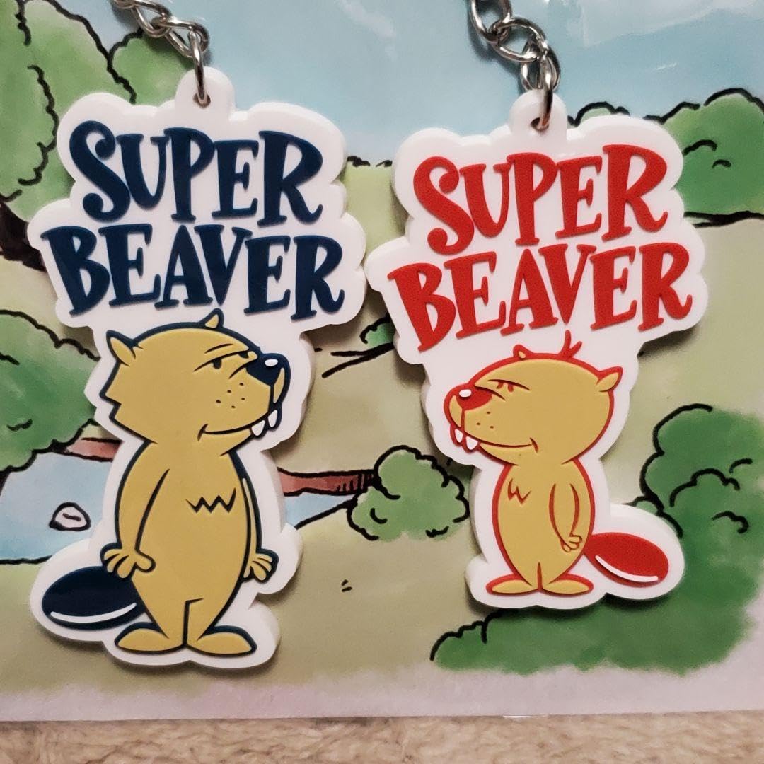 SUPER BEAVER マスコットキーホルダー　2個セット SUPER BEAVER マスクドビーバーマスコットキーホルダー 2個