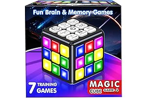 Toys for Kids Age 8-13 Boys Gifts: Fun Brain & Memory Handheld Game Cube