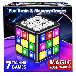Toys for Kids Age 8-13 Boys Gifts: Fun Brain & Memory Handheld Game Cube for Teens & Adults - Cool Toys STEM Sensory Toy for 6-12+ Year - Birthday Gift for Boy Girls 6 7 8 9 10 11 12 Years Old