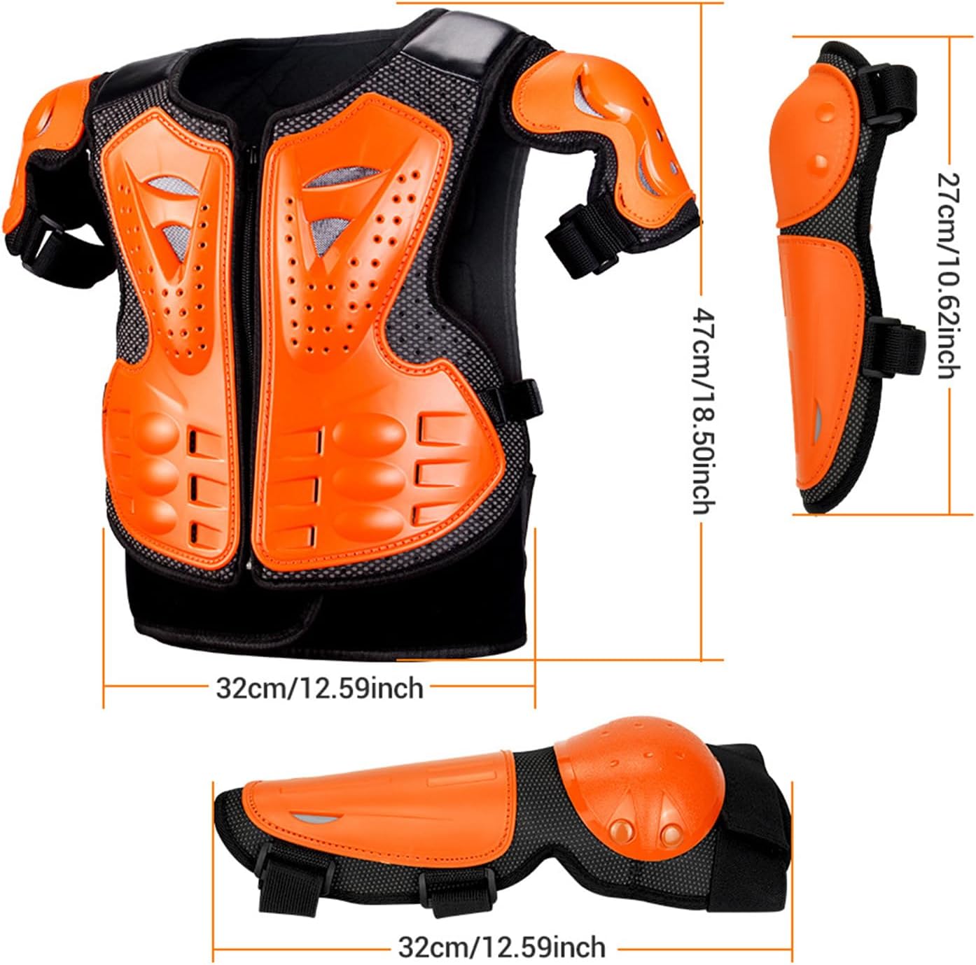 ユースモトクロスギア、キッズチェストプロテクターモトクロス, モトクロスオートバイの保護具胸部プロテクター, オートバイライディング