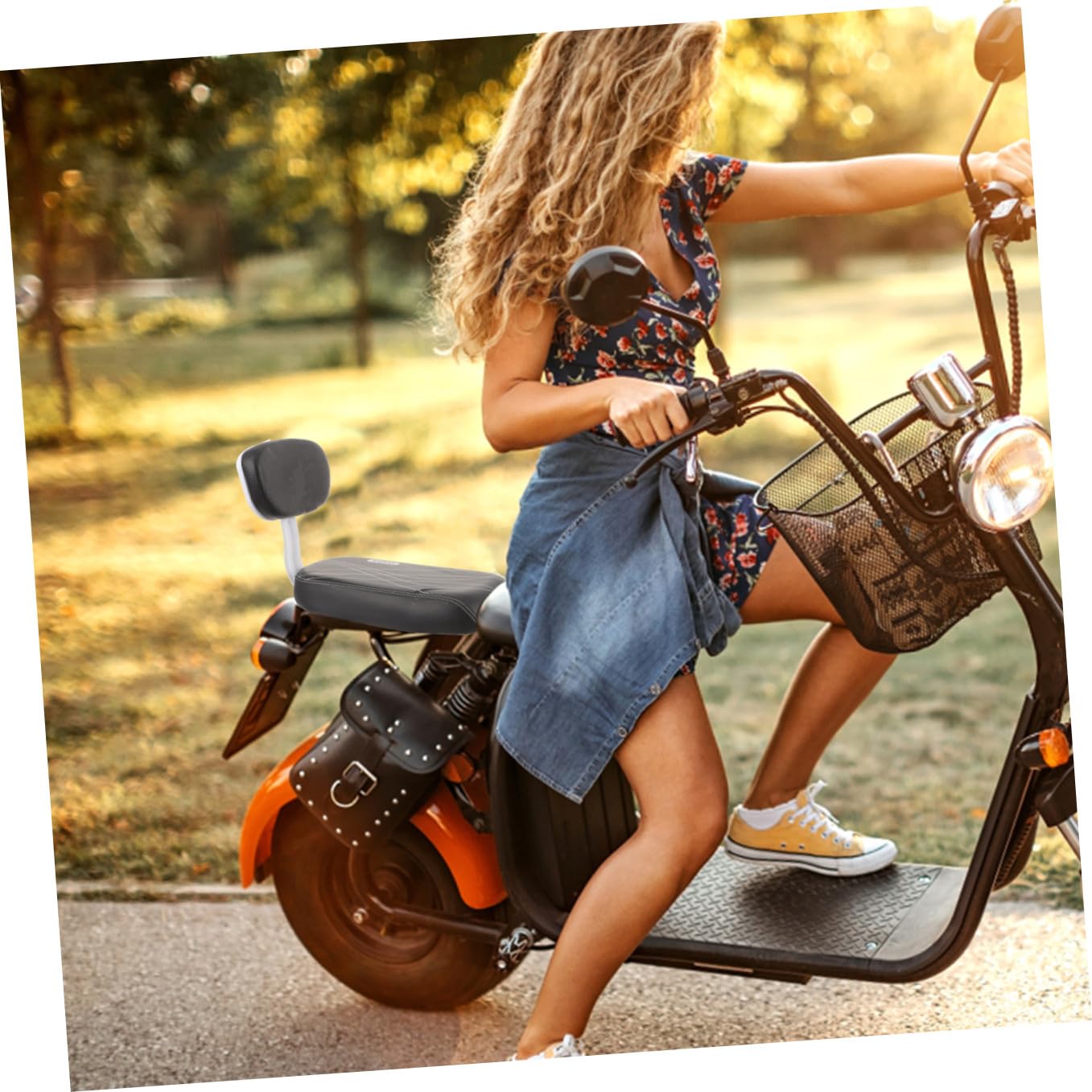 Happyyami Sella Posteriore per Bici Mountain Bike in Spugna e Metallo | Pelle Sintetica, Accessorio per Bicicletta, Adatta a Passeggero, Comfort al Tatto, Alta Durata