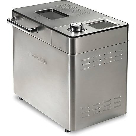 Hamilton Beach Premium Dough & Bread Maker Machine | Gluten-Free Bread Machine Mix