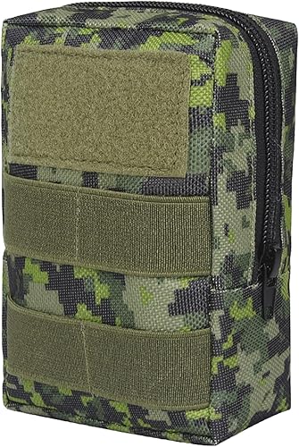 Miniatura 8 de Bolso táctico militar al aire libre EDC Molle bolsa cremallera paquete de cintura bolsa cinturón bolsa teléfono caso para acampar senderismo