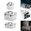 Camera Protective Case with Handle Transparent Waterproof Dry Box Durable 20cmx16cmx18cm gallery image