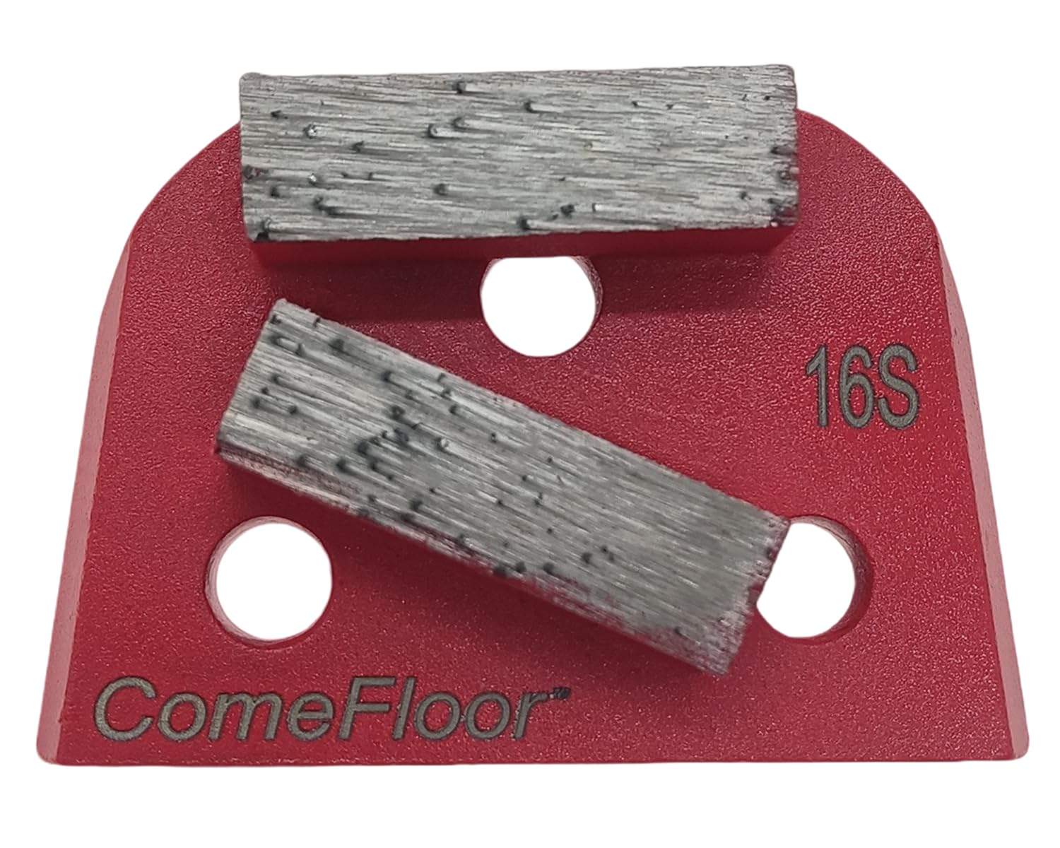 Concrete Floor Grinding Disc, Diamond Metal Grinding Shoes for Concrete Preparation, Compatible with Lavina/Onfloor Grinders, Double Bar 16 Grit Soft