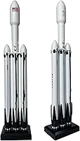 Vista 2 de Space X Falcon Heavy 1/233 Modelo de cohete fundido a troquel