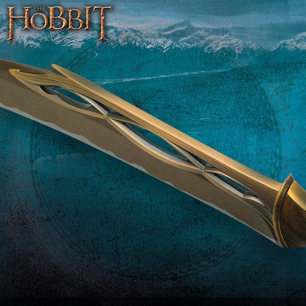 Tauriel's Twin Daggers | Stainless Steel Blades | Cast Metal Handles | Wall Mount Display | Certificate of Authenticity