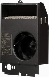 Cadet Com-Pak Electric Wall Heater Assembly Only Without Thermostat (Model: CS101, Part: 67515), 3412 BTU, 120 Volt, 1000 Watt