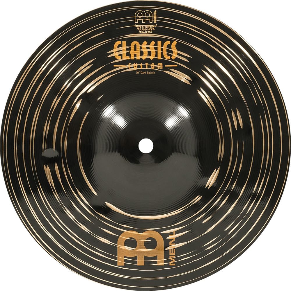 Meinl Cymbals Classics Custom Dark Set-CC10DAS/CC16DATRC/CC18DACH (CCD101618)