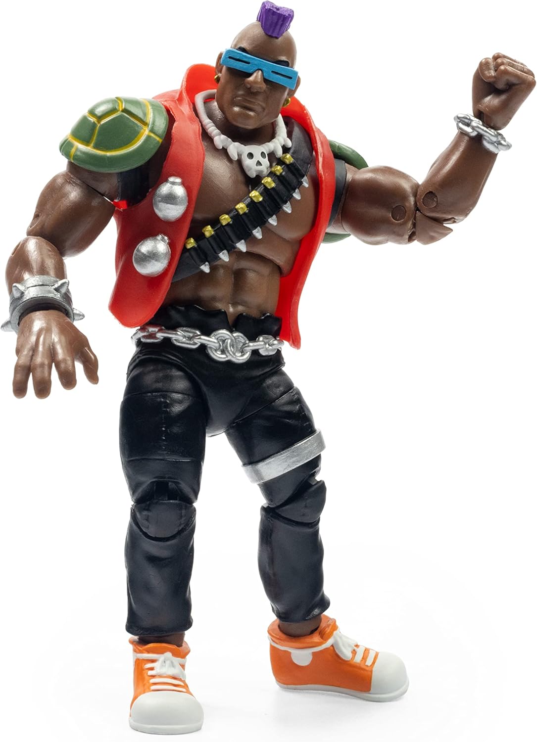 The Loyal Subjects BST AXN Teenage Mutant Ninja Turtles Bebop 80's 5" Action Figure with Accessories