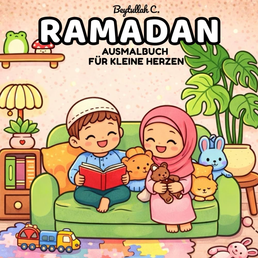 Ramadan für kleine Herzen: Ausmalbuch für Kinder mit süßen islamischen Szenen und einfachen Designs für Ruhe und Freude (Ramadan für kleine und große Herzen)