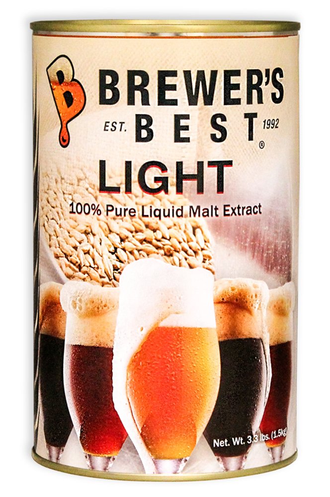 Brewer's Best Liquid Malt Extract - Light - 3.3 lbs.
