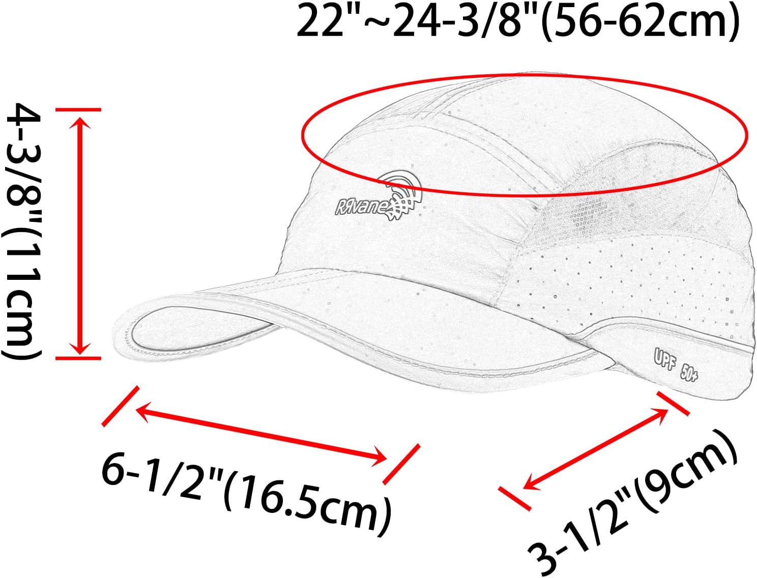Reflective Running Cap for Men, Women image 5