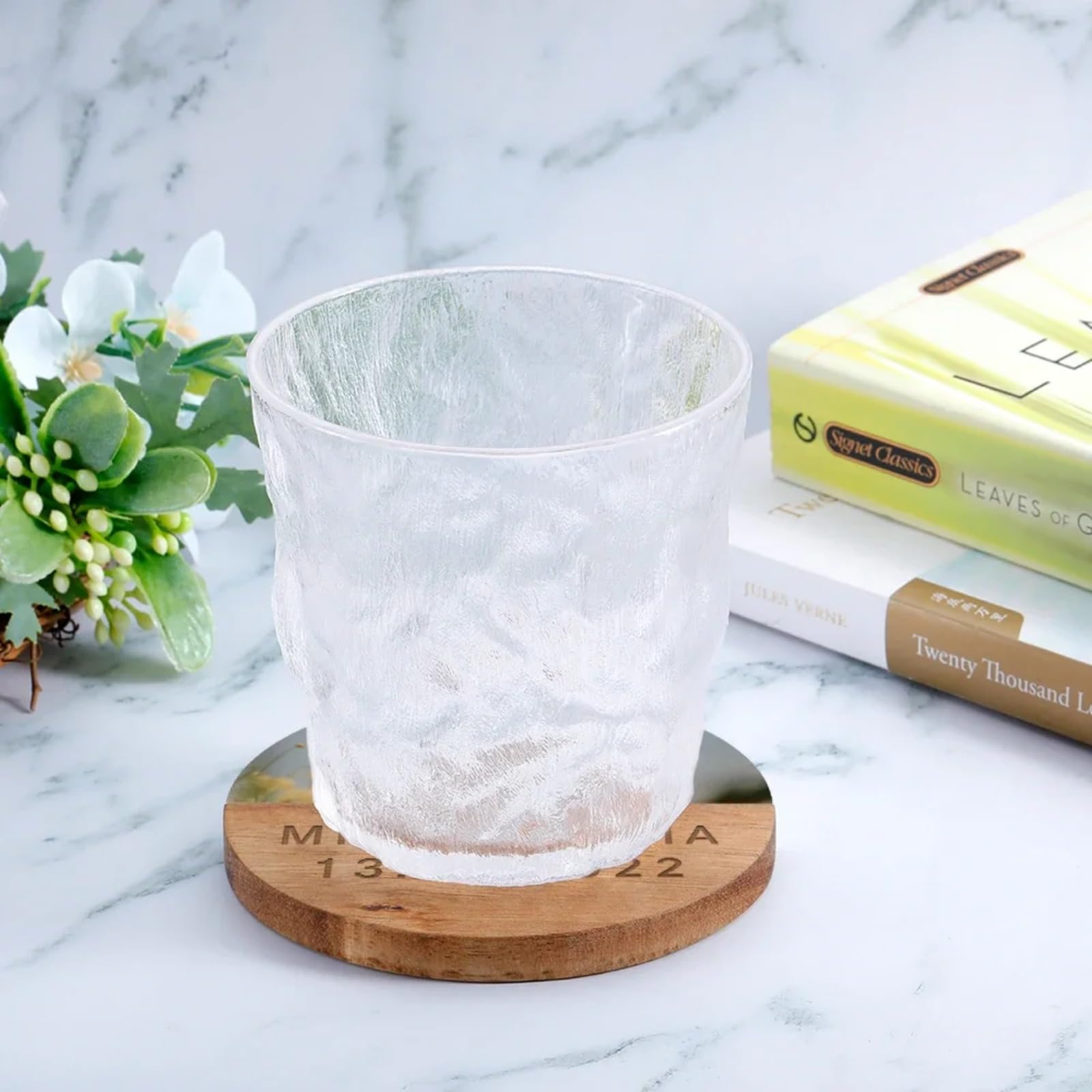 Posavasos de madera de mármol con foto personalizada, fecha y nombre, regalos para bodas, regalos de San Valentín, recuerdo de amor para tazas, té, café, bebidas, decoración de mesa (8 piezas)