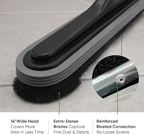 Miniatura 29 de Compatible con ProTeam 101446, herramientas y piezas de piso EZ Glide, 15 pulgadas, piezas de vacío, compatible con aspiradoras ProTeam de 10