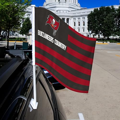 Miniatura 90 de Rico Industries NFL - Bandera de doble cara para automóvil, accesorio para auto B07NHSRDX2