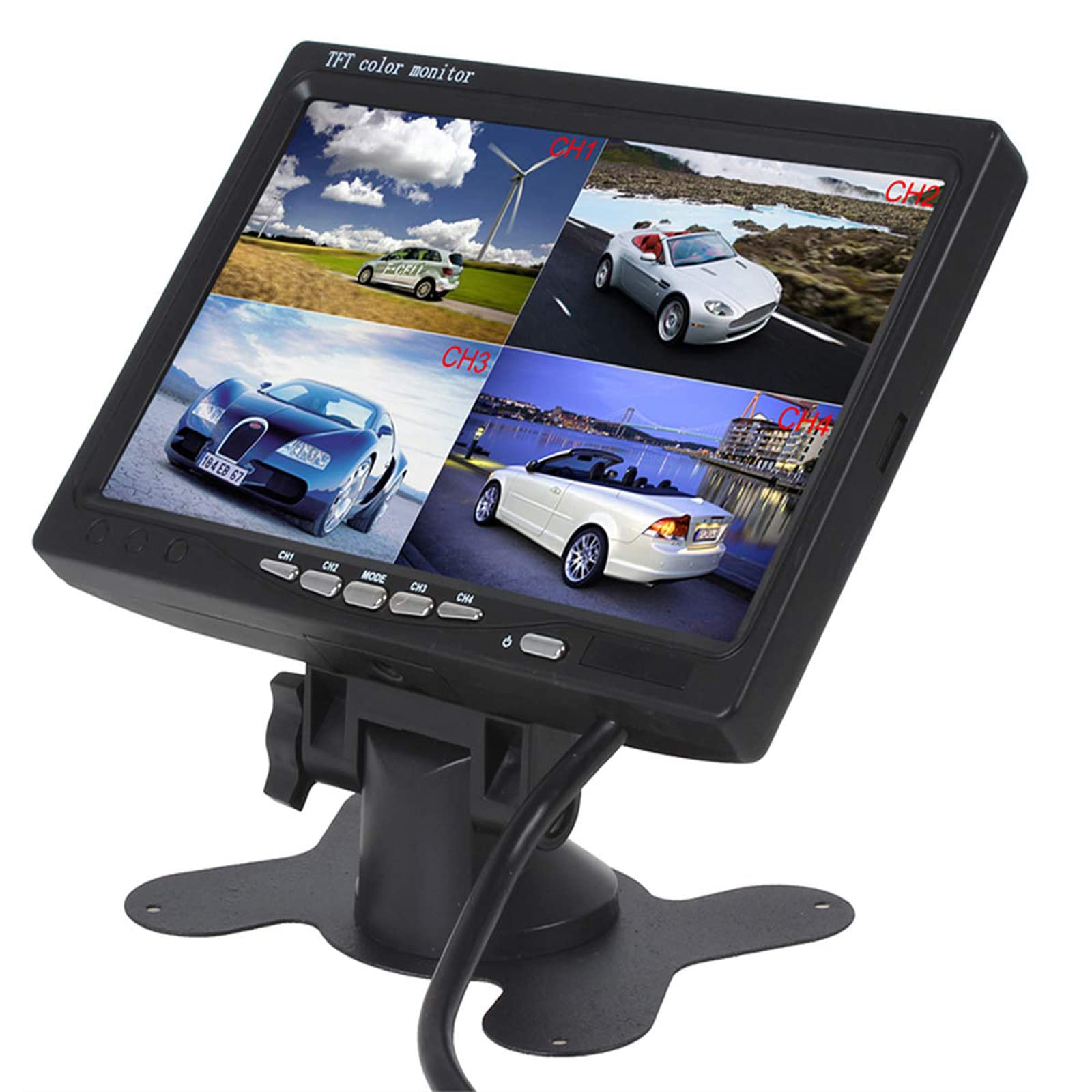 AE-700T 7 heavy duty kleuren monitor met 3 camera ingangen | Bestel online bij