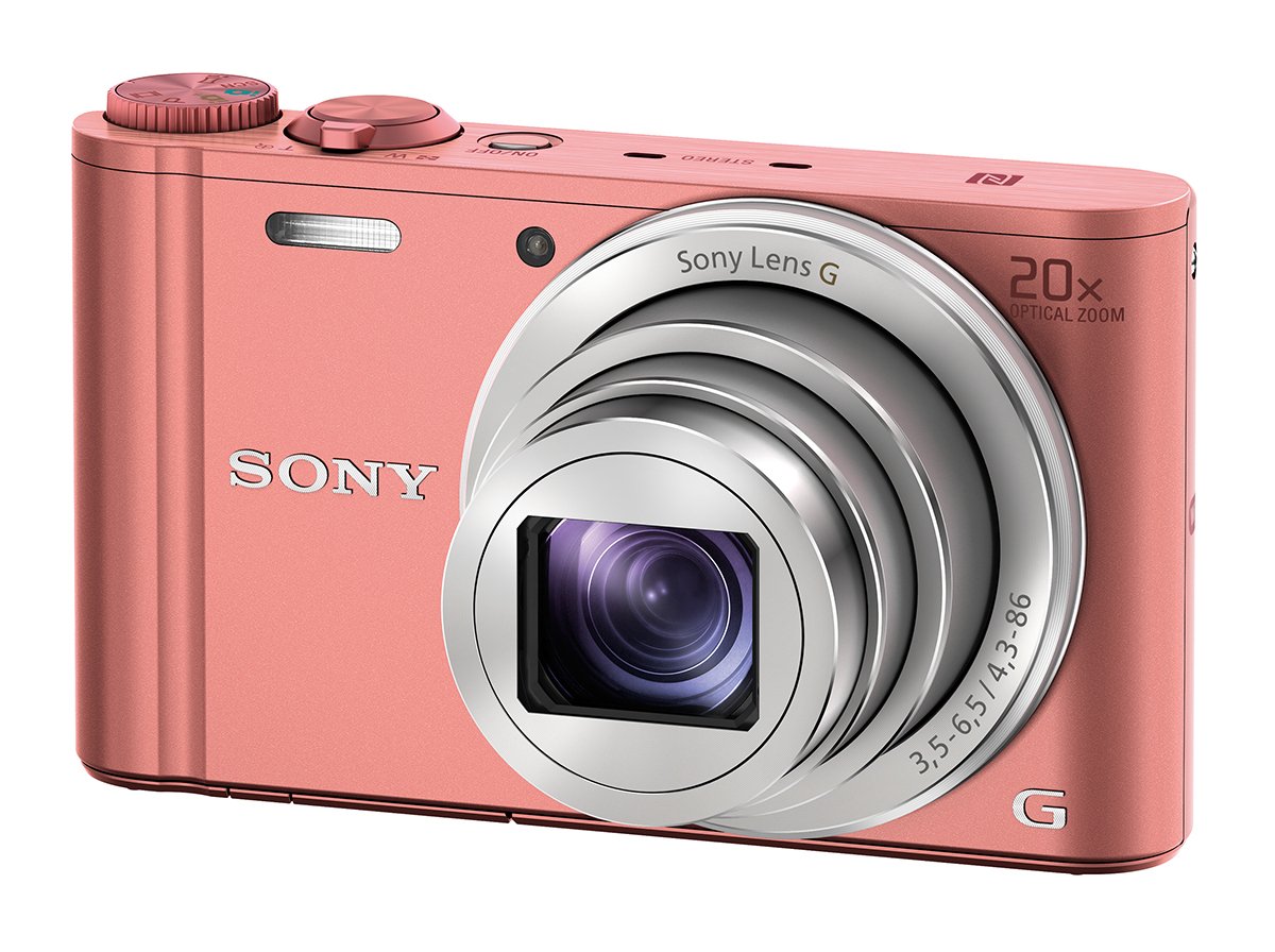 Buy Sony DSC-WX350/P Cybershot 18.2MP Point & Shoot Digital Camera 