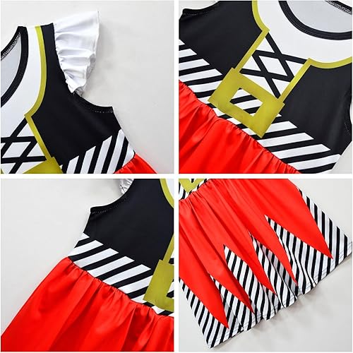 Miniatura 3 de Disfraz de pirata para niñas, vestido de princesa bucanero, vestido casual de verano, vestido de fiesta, trajes para niños