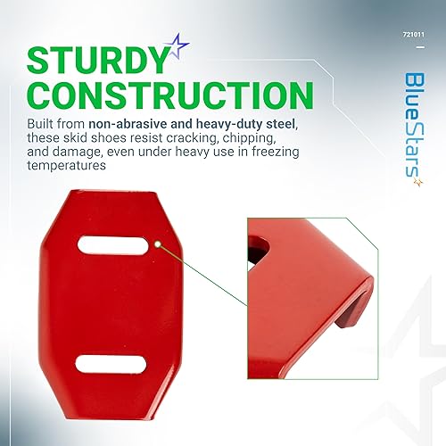 Miniatura 4 de BlueStars 721011 - Zapatos para quitanieves Ariens de 2 etapas, repuesto para Ariens MTD John Deere 01028600 02483859 24599 2483859 106500 245995