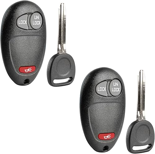 Llavero remoto de entrada sin llave + llave de encendido (se adapta a L2C0007T), juego de 2