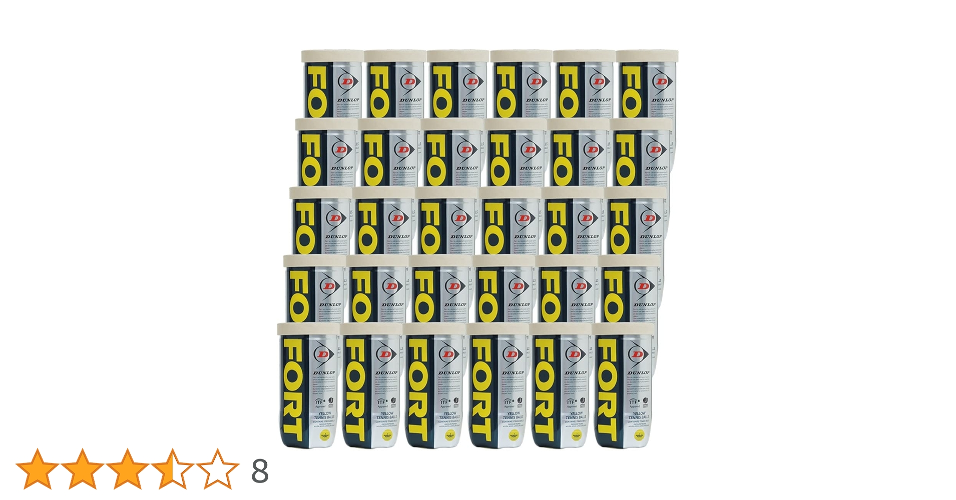 DUNLOP/ダンロップ テニスボール FORT 2球入×23缶 DUNLOP FORT ダンロップ フォート 2球入缶 SDGS | ダンロップ