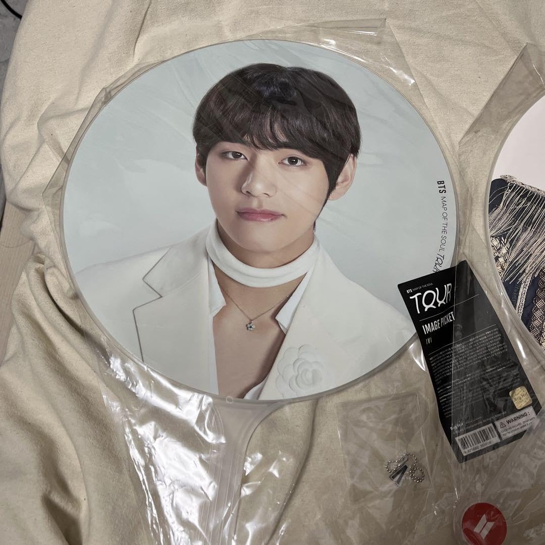 BTS テテ　テヒョン　V BIGうちわ BTS テテテヒョンV BIGうちわ