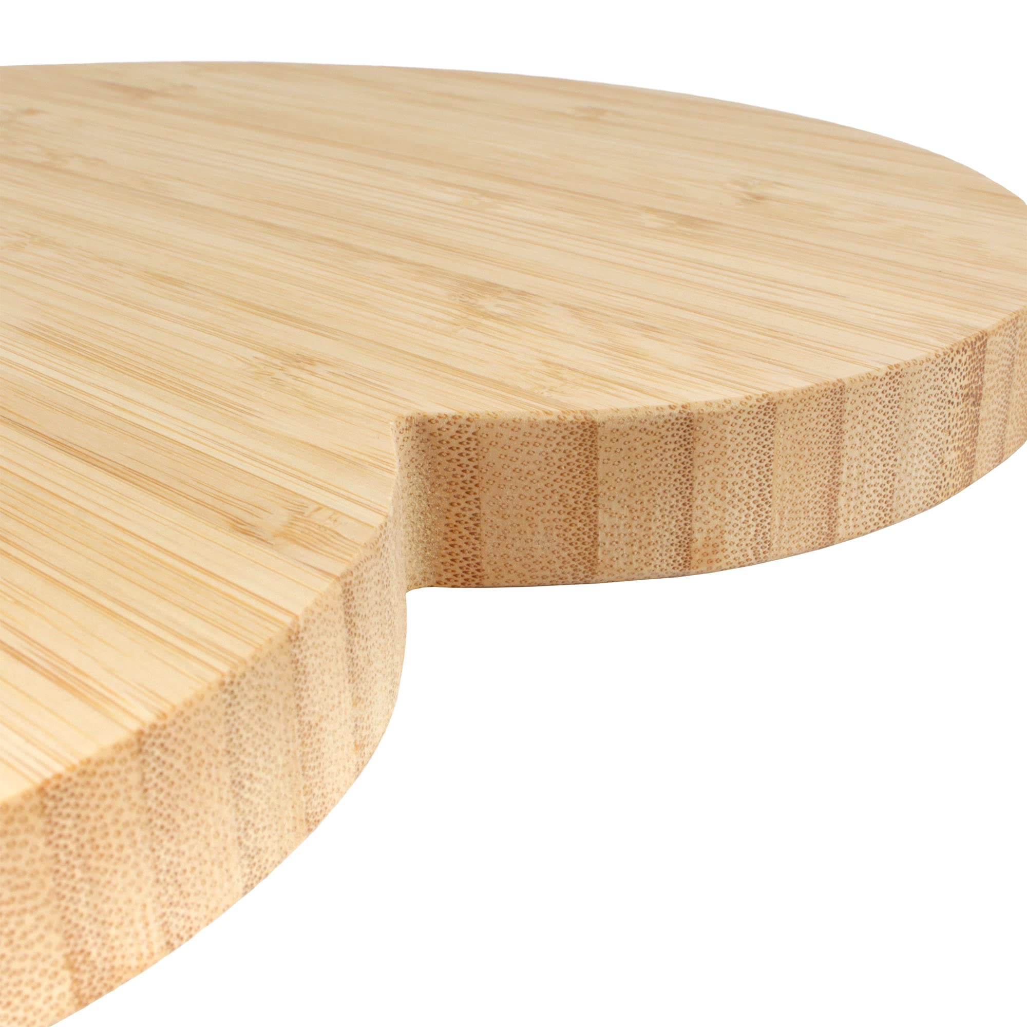 Amazon.com: BambooMN Heart-Shaped Bamboo Serving and Cutting