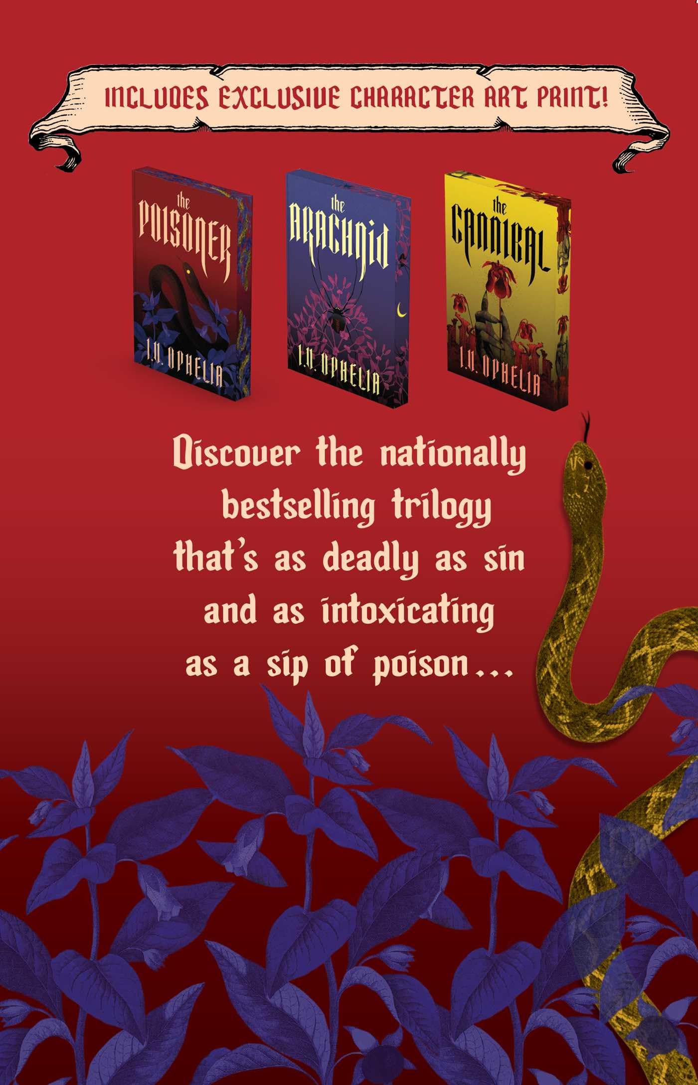 The Poisoner Trilogy Box Set: The Poisoner, The Arachnid, The Cannibal