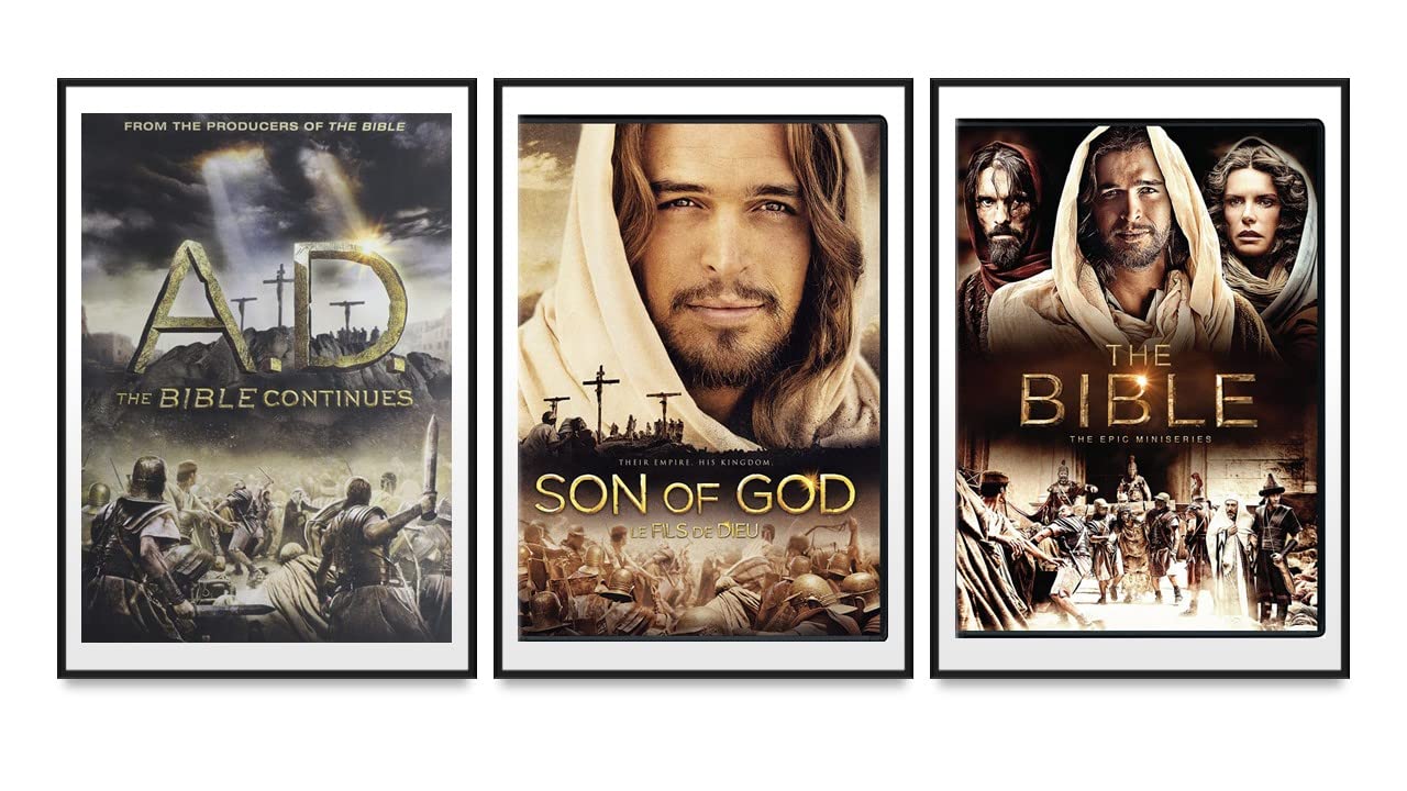 The Bible: The Epic Miniseries / A.D.: The Bible Continues / Son Of God DVD SET