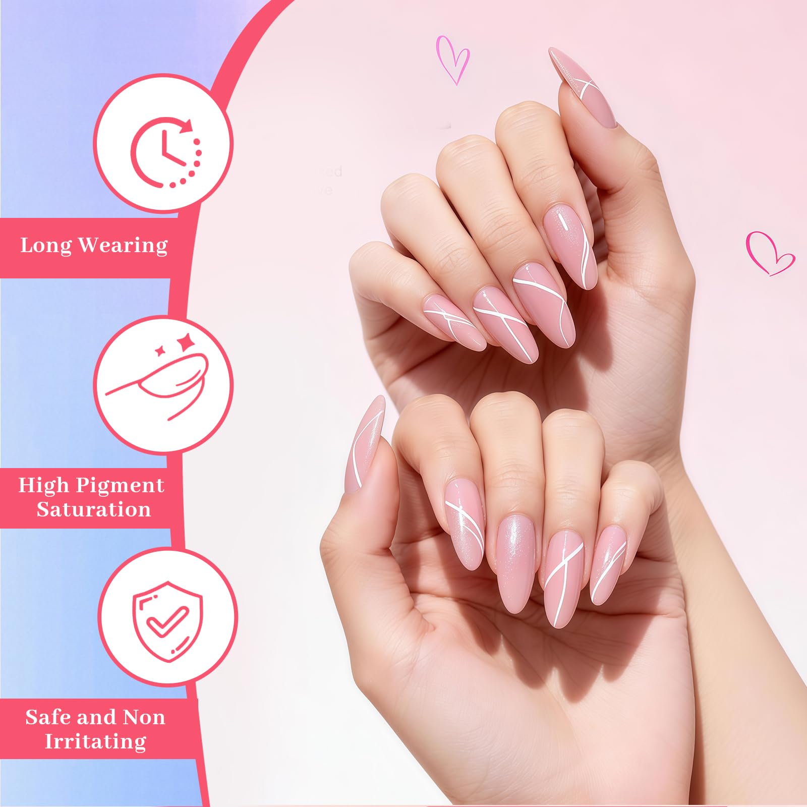 Zosutetoxo Ensemble de Poudres pour Ongles 40 Couleurs avec 3 Pinceaux Pigments pour Nail Art Nuances Néon et Pastel Palette de Poudre pour Ombre Dégradé Décoration d'Ongles