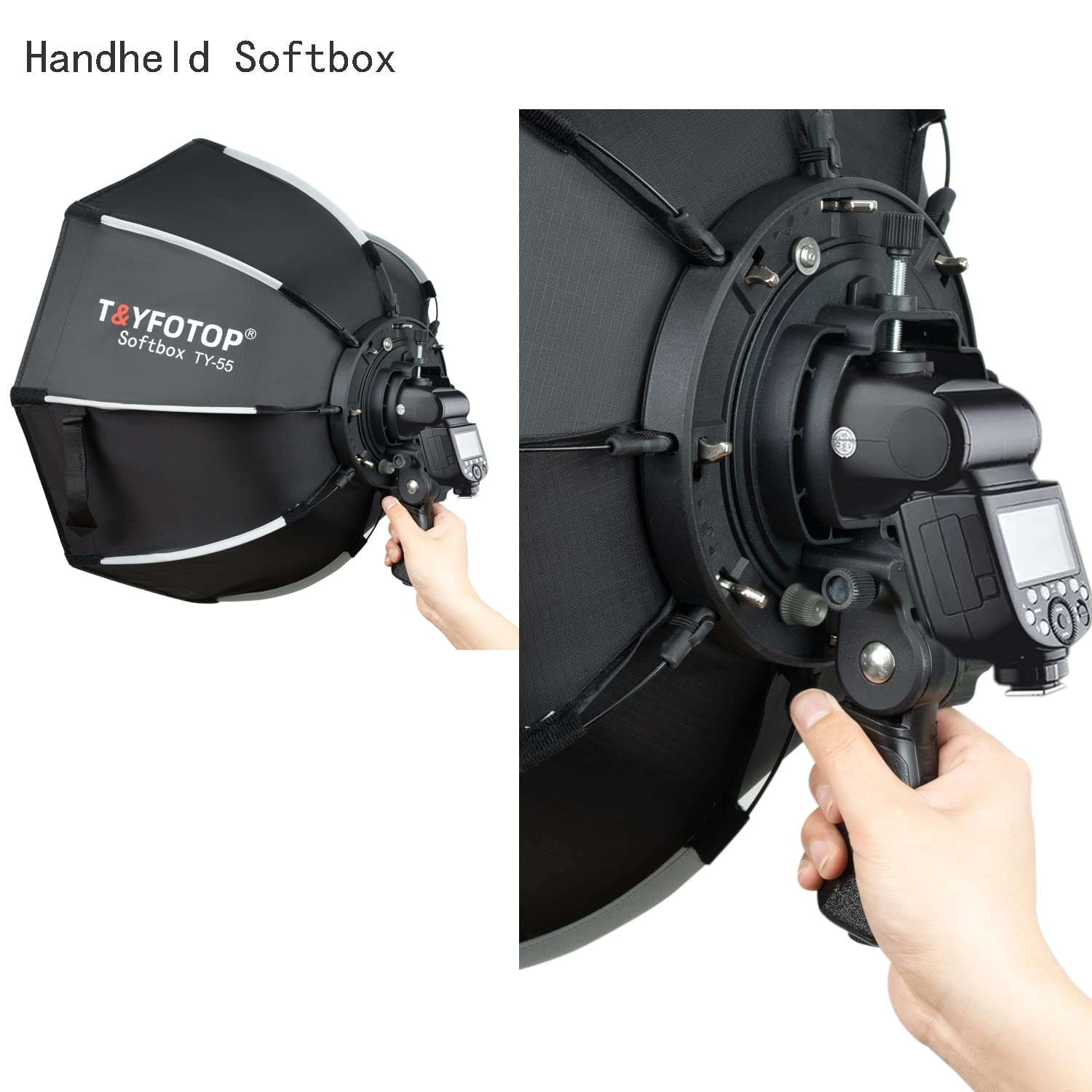 Amazon.com : T&YFOTOP 22 inches/55 Centimeters Octagonal Softbox