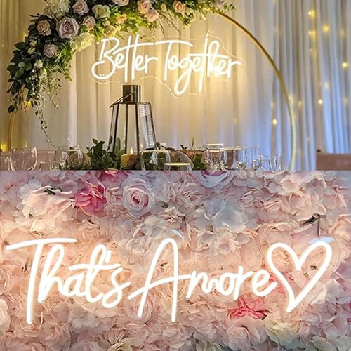Miniatura 3 de Letreros de neón de boda personalizados, letreros de luz LED de neón con nombre personalizado para bodas, fiestas, cumpleaños, sala de juegos,