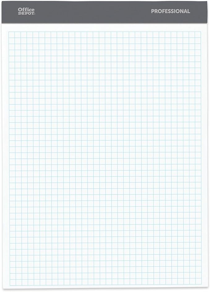 Amazon.com : Office Depot® Brand Professional Quad Pad, 8 1/2