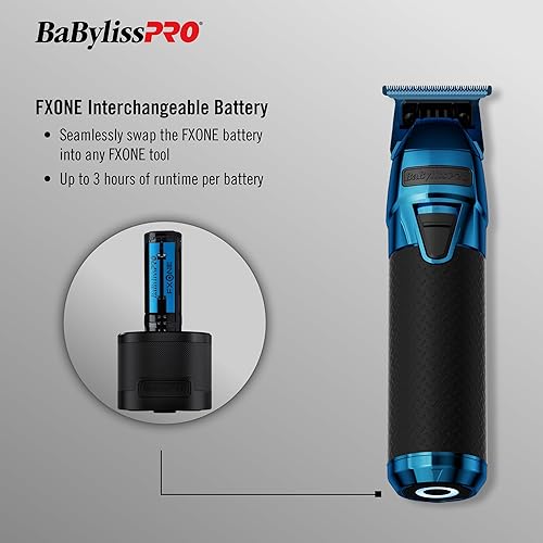 Miniatura 2 de FXONE Professional Cordless Outlining Trimmers for Men with Interchangeable Battery