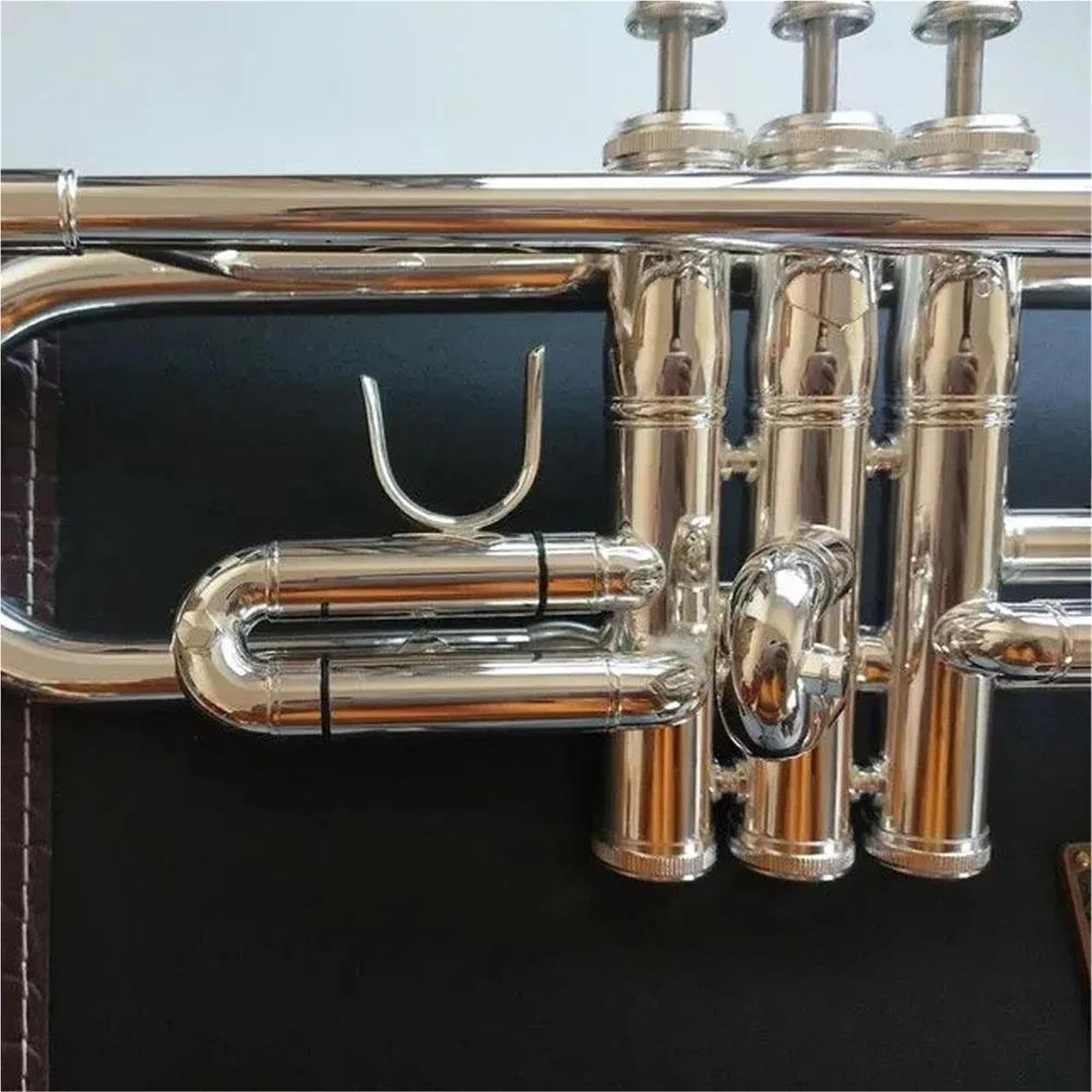 Trompette En Sib Plaquée Argent Trompette